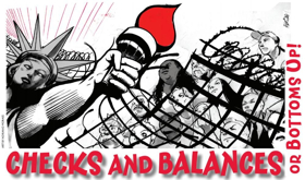 Theater for the New City Presents New Operetta CHECKS AND BALANCES OR BOTTOMS UP Image