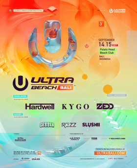 ULTRA Announces Beach Bali 2017 Lineup Image