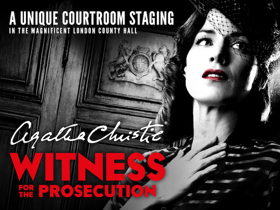 Priority Access: Book Now For Agatha Christie's WITNESS FOR THE PROSECUTION Image