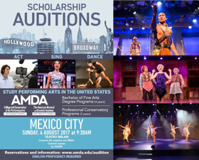 AMDA busca talento y audicionará en México el 6 de agosto próximo Image