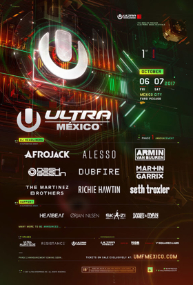 Ultra Mexico Delivers Diverse Phase One Lineup for October Debut Image