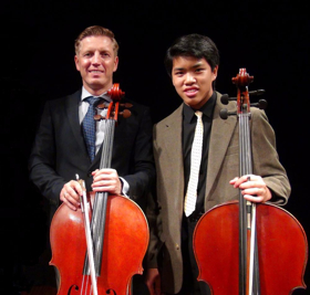 L'Ermitage Foundation To Present Cellists Ruslan Biryukov and Nathan Le, World Premiere Performance of New CD Image