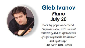 Solo Pianist Gleb Ivanov to Perform in Ocean Grove's 'Summer Stars' Series Image