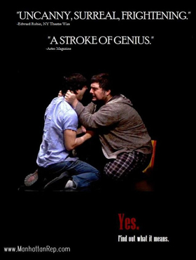 Back by Popular Demand - YES Opens Tomorrow Off-Broadway Image