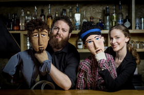 It's Romance and Puppets in BENDY SIGN TAVERN at Toronto Fringe Image