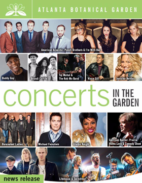CONCERTS IN THE GARDEN Returns This Summer! Image