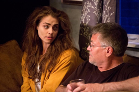 Review: Kelly Pekar Shines in Mad Cow's SKYLIGHT Image