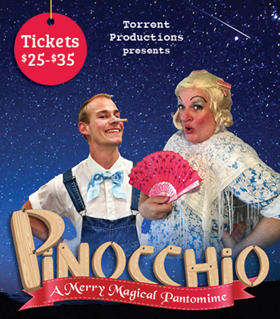 Torrent Productions to Present PINOCCHIO: A Merry Magical Pantomime this Holiday Season Image