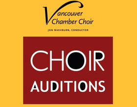 Vancouver Chamber Choir to Hold Auditions Image