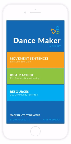 92Y Unveils Free 'Dance Maker' Choreography App Image