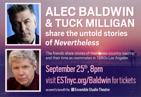 Alec Baldwin to Tell Untold Stories from New Memoir NEVERTHELESS at EST Image