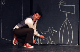 CHALK (A SILENT COMEDY) Begins Today at The Kraine Theater Image