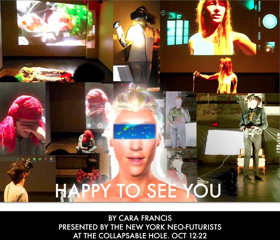 New York Neo-Futurists to Stage NY Premiere of HAPPY TO SEE YOU Image