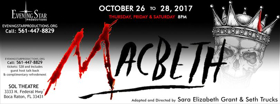 Evening Star Productions' 'Sol After Dark' Project to Present MACBETH Image