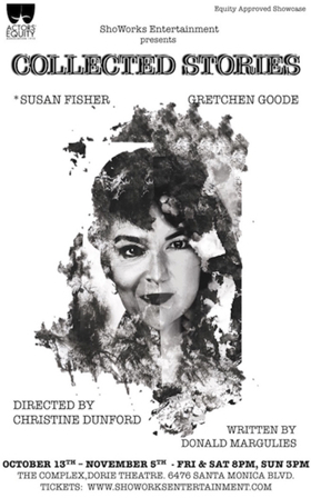 COLLECTED STORIES Opens Tonight at Dorie at the Complex Image