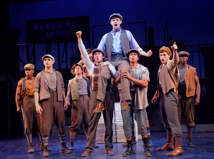BWW Review: NEWSIES at Connecticut Repertory Theatre 