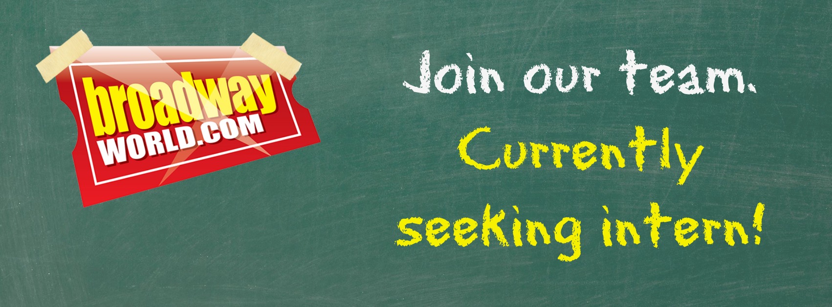 BroadwayWorld Dallas & Fort Worth Seeks Intern Image