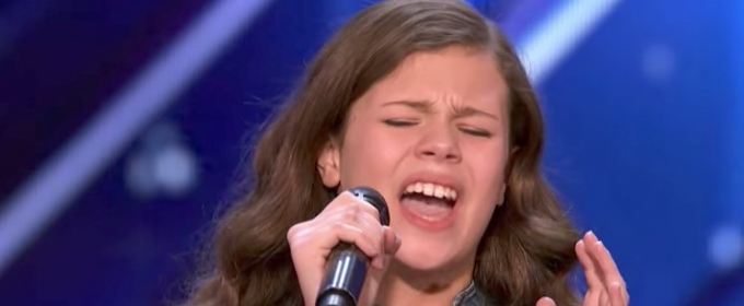 VIDEO: 13-Year-Old Singer Earns Golden Buzzer on AMERICA'S GOT TALENT Video