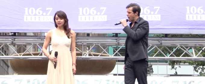 TV: THE PHANTOM OF THE OPERA Enchants at Broadway in Bryant Park! Video