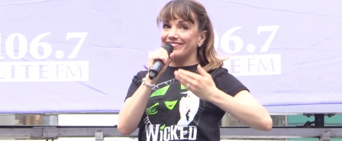TV: Watch WICKED Teach Bryant Park the Path to Popularity! Video
