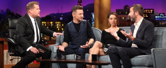 VIDEO: Jeremy Renner, Aubrey Plaza, and Chris O'Dowd Visit LATE LATE SHOW Video
