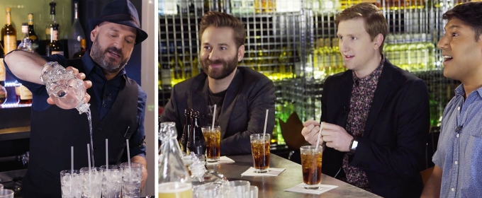 TV Exclusive: BROADWAY BARTENDER Pours a Drink with the Cast of GROUNDHOG DAY! Video