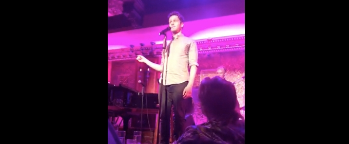 VIDEO: Jonathan Groff Sings Stellar Sondheim/Britney Spears Mashup at Feinstein's/54… Video