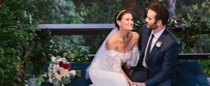 Photo Flash: Idina Menzel and Aaron Lohr Tie the Knot Video