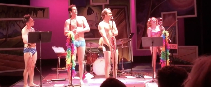 VIDEO: BEAUTY AND THE BEAST's James Snyder and Peter Saide Bare All with The Skivvies Video