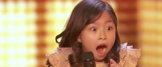 VIDEO: Adorable 9-Year-Old Earns Golden Buzzer on AMERICA'S GOT TALENT Video