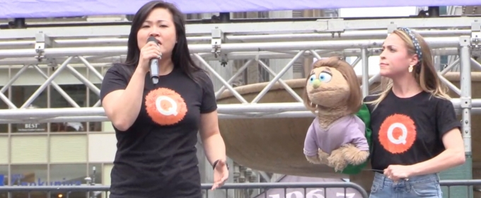TV: The Puppets (and People) of AVENUE Q Feel the Ruv at Bryant Park! Video