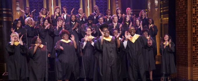 VIDEO: Tonight Show Donates $1M to Hurricane Relief, Houston Choir Sings 'Lean on Me' Video
