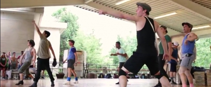 VIDEO: First Look! NEWSIES Makes Headlines at The Muny! Video