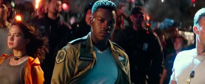 VIDEO: First Look - Jon Boyega Stars in Action-Packed PACIFIC RIM UPRISING Video