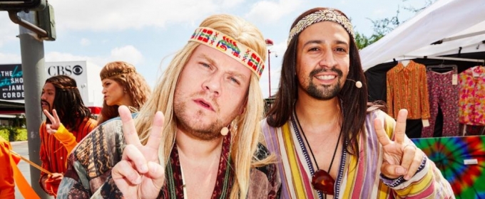 VIDEO: Lin-Manuel Miranda & James Corden Perform Crosswalk the Musical - HAIR Video