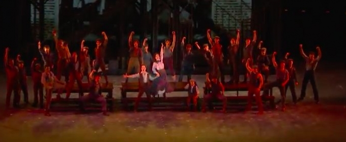 VIDEO: Look at Them! Cast of The Muny's NEWSIES Perform 'King of New York' Video
