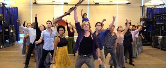 TV: Hear the New People Sing in the Rehearsal Room for LES MISERABLES on Tour! Video