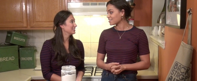 Backstage Bite with Katie Lynch: Barrett Doss Whips Up Groundhog Crumbles! Video