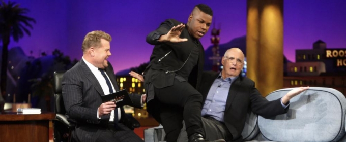 VIDEO: Jeffrey Tambor & John Boyega's Most-Embarrassing Work Revealed on LATE LATE… Video