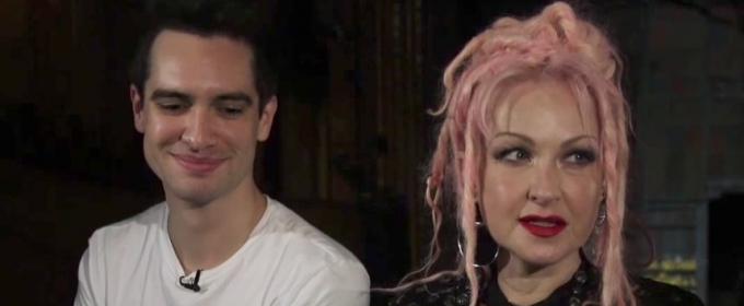 VIDEO: Cyndi Lauper & Brendon Urie Talk Broadway's KINKY BOOTS Video