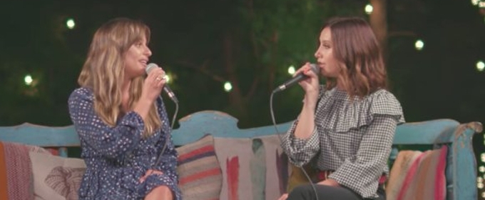 VIDEO: Lea Michele & Ashley Tisdale Cover Robyn's 'Dancing On My Own' Video