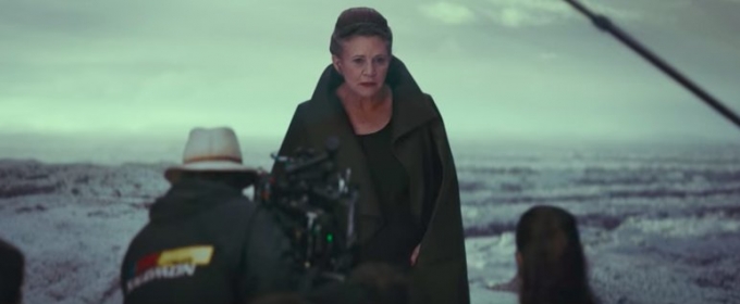 VIDEO: Behind-the-Scenes Look at STAR WARS: THE LAST JEDI ft. Carrie Fisher Video