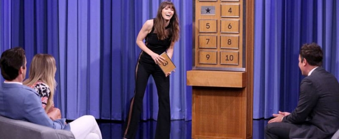 VIDEO: Jessica Biel, Matt Bomer & Kelsea Ballerini Play Charades on TONIGHT SHOW Video