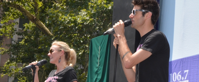 TV: WAITRESS Stars Betsy Wolfe, Drew Gehling & More Serve It Up at Bryant Park! Video