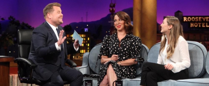 VIDEO: Maya Rudolph & Elizabeth Olsen Visit LATE LATE SHOW Video