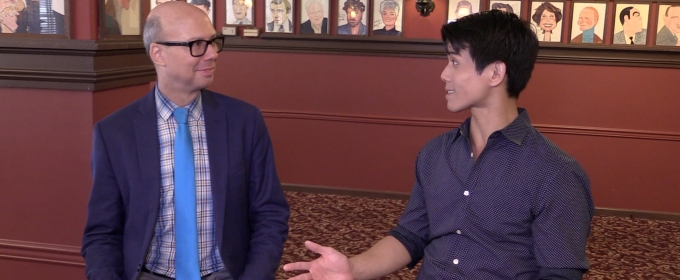 Backstage with Richard Ridge: Telly Leung Is Keeping One Jump Ahead as Broadway's… Video