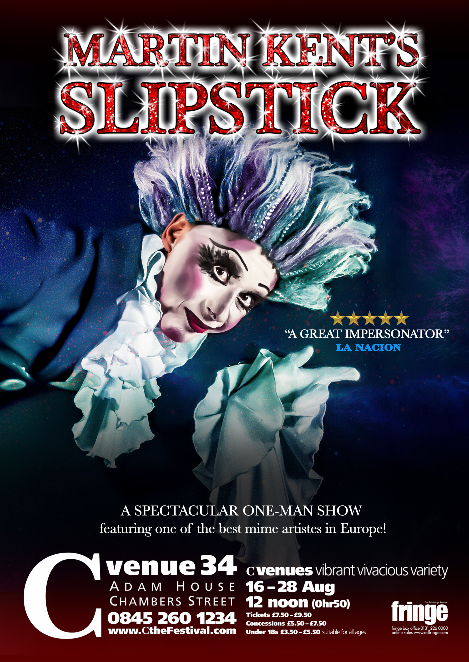 Martin Kent's SLIPSTICK Comes to C Venue Image