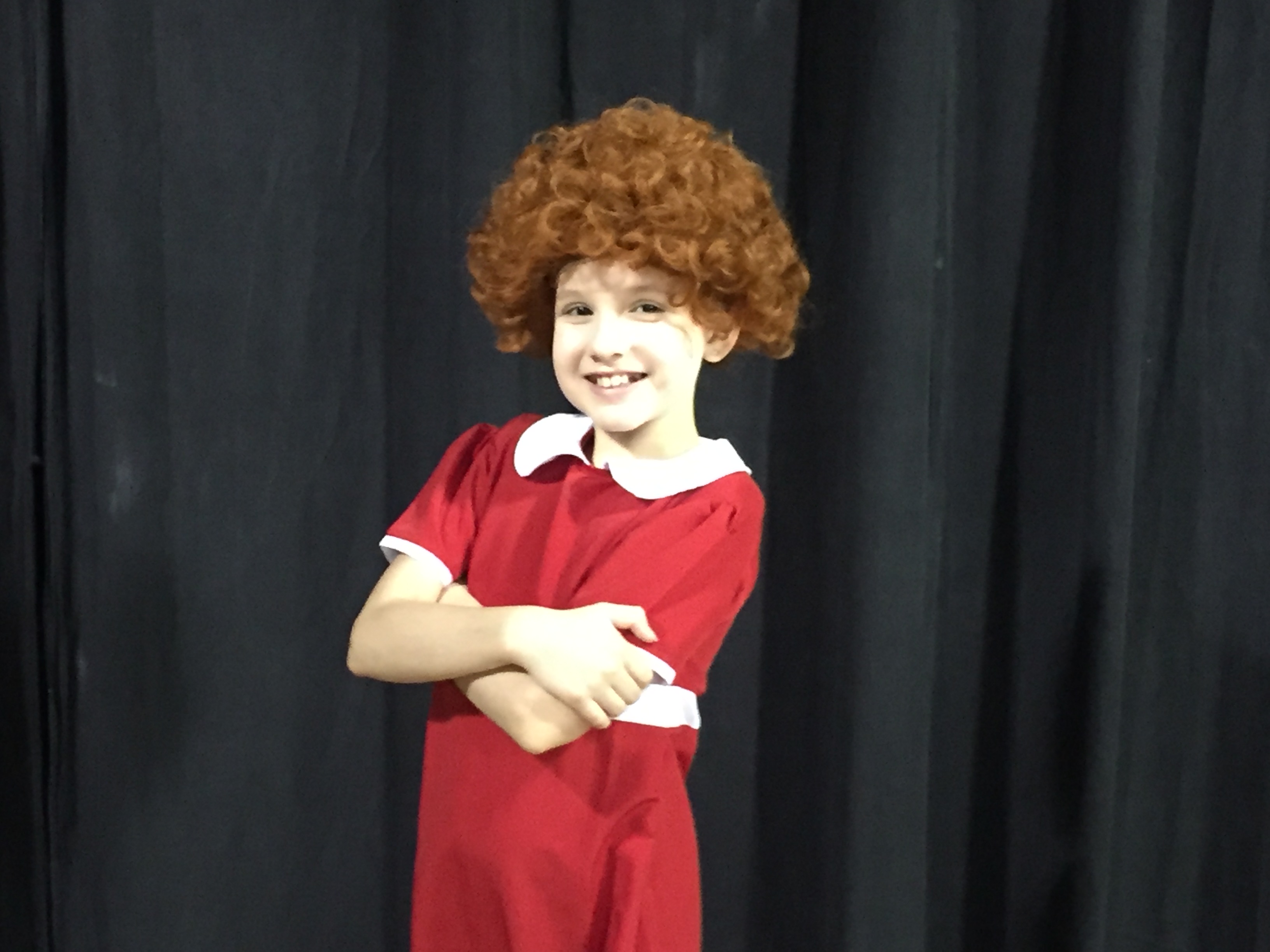 kids annie wig