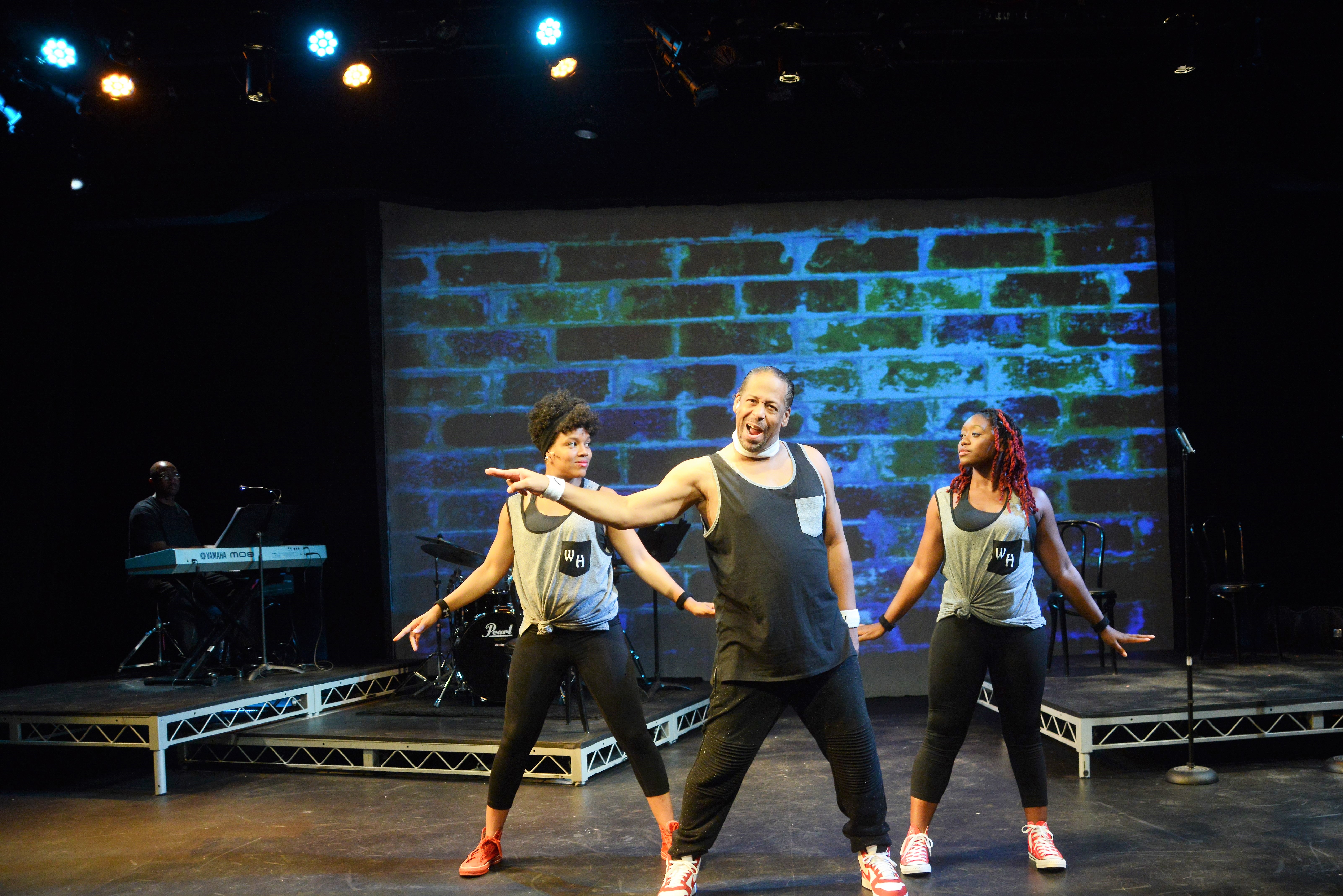 Review: WIZARD OF HIP (OR WHEN IN DOUBT SLAM DUNK) at MetroStage Image