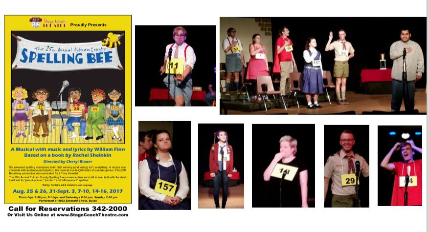 Review: 25TH ANNUAL PUTNAM COUNTY SPELLING BEE at Stage Coach Theater Image